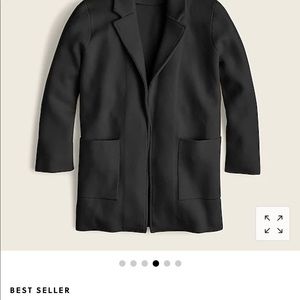 Jcrew Sophie open-front sweater-blazer